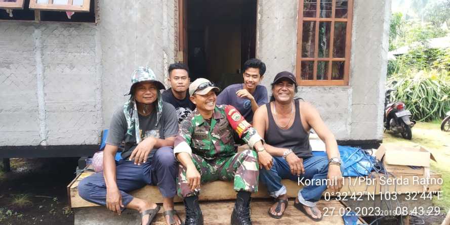 Serda Ratno Anjangsana Ke Rumah Warga