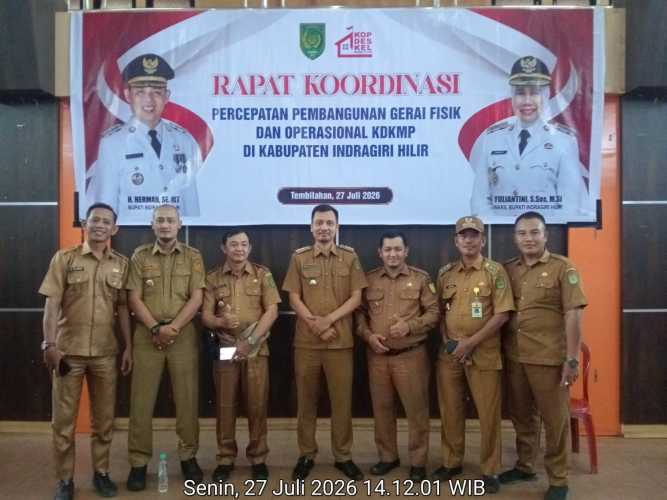 Kades Sungai Intan Hadiri Rakor Percepatan Pembangunan Gerai KDKMP