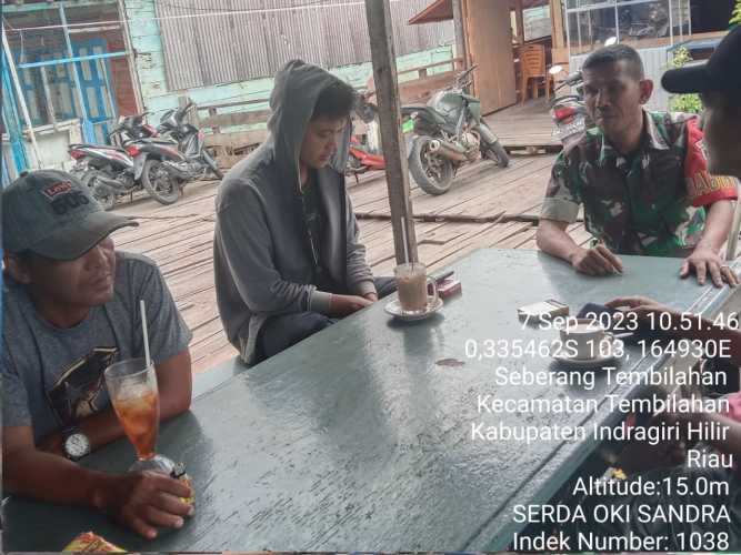 Serda Oky Candra Ajak Warga Siaga Bencana dan Tindak Kriminal