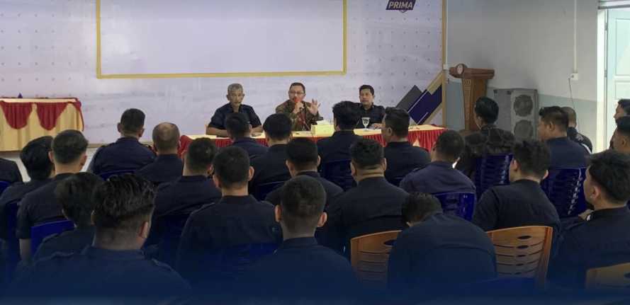 Perkuat Sinergi Pengamanan, Kalapas Tembilahan Pimpin Rapat Koordinasi Keamanan