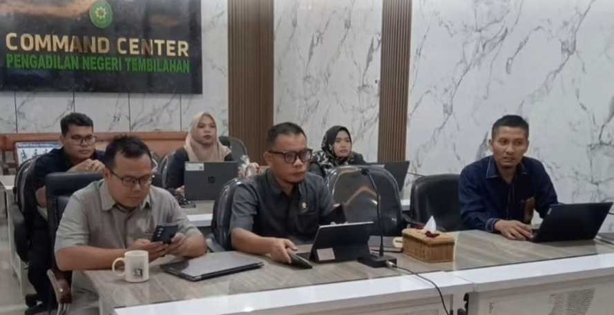 Menyeimbangkan Kebebasan dan Hukum, PN Tembilahan Hadiri PERISAI Episode ke-17 Bertema HAM