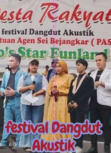 Guncang Malam Pesta Rakyat! PAS Sei Bejangkar Gelar Festival Dangdut Akustik 2025, 51 Peserta Adu Suara di Lapangan Sei Berangkar
