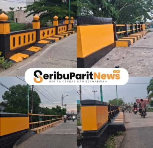 Sambut HUT Rohil ke-26, Dinas PUTR Lakukan Pemeliharaan 13 Jembatan dan Box Culvert di Kecamatan Bangko.