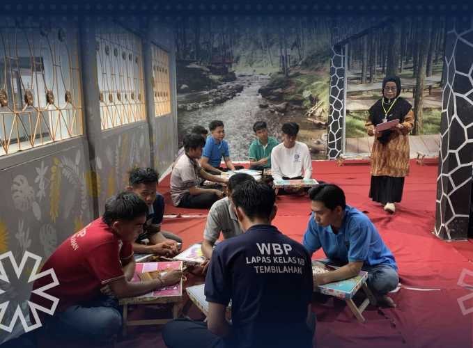 Dukung Hak Pendidikan Warga Binaan, Lapas Tembilahan Fasilitasi Pembelajaran Paket A, B, dan C