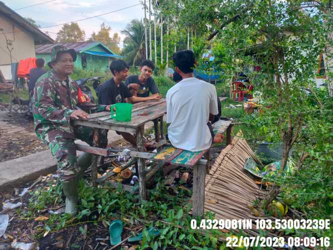 Serda Ahmad Fery Lakukan Pertemuan Rutin dengan Warga Bahas Kamtibmas