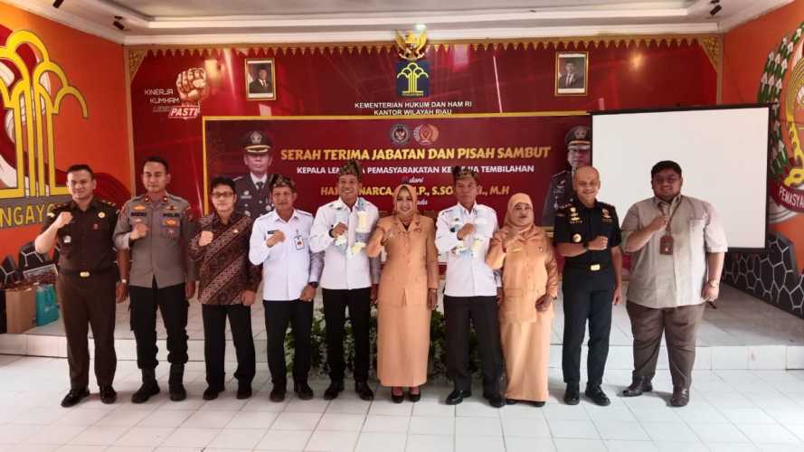 Lapas Kelas II A Tembilahan Gelar Pisah Sambut Kalapas Yang Baru
