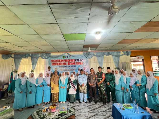 Camat Batang Tuaka Pimpin Pelantikan Pengurus Cabang Himpaudi, Tegaskan Peran Strategis PAUD