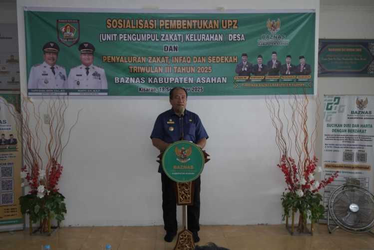 Menguatkan Solidaritas, Zakat Infaq dan Sedekah Disalurkan untuk Mustahak Asahan