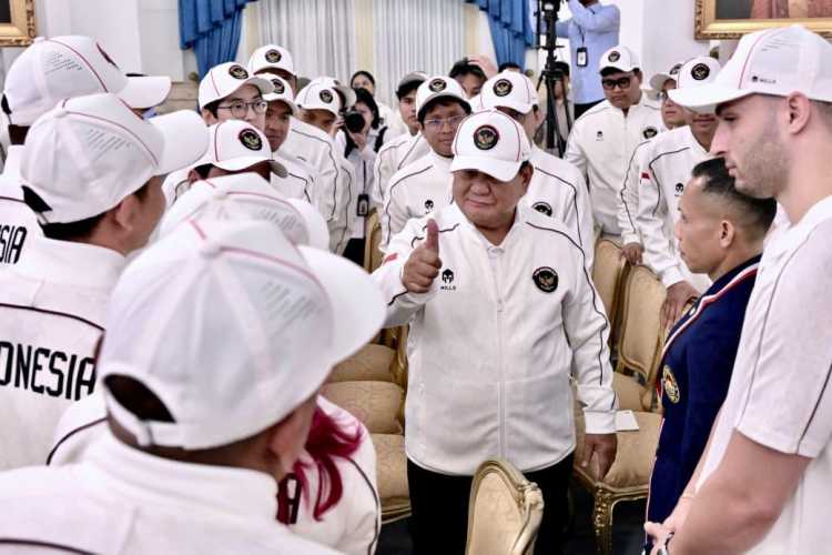 Presiden Prabowo Janjikan Bonus Rp3 Miliar untuk Peraih Emas Asian Games XX