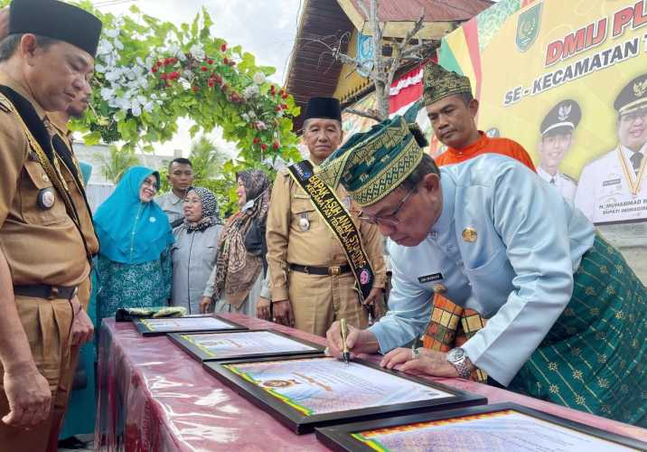 Dalam Gebyar DMIJ Plus Terintegrasi,Bupati Inhil H.M Wardan Membuka Resmi Jambore PKK