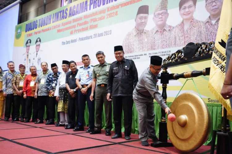 Songsong Pemilu 2024, FKUB Riau Gelar Dialog Antar Lintas Agama