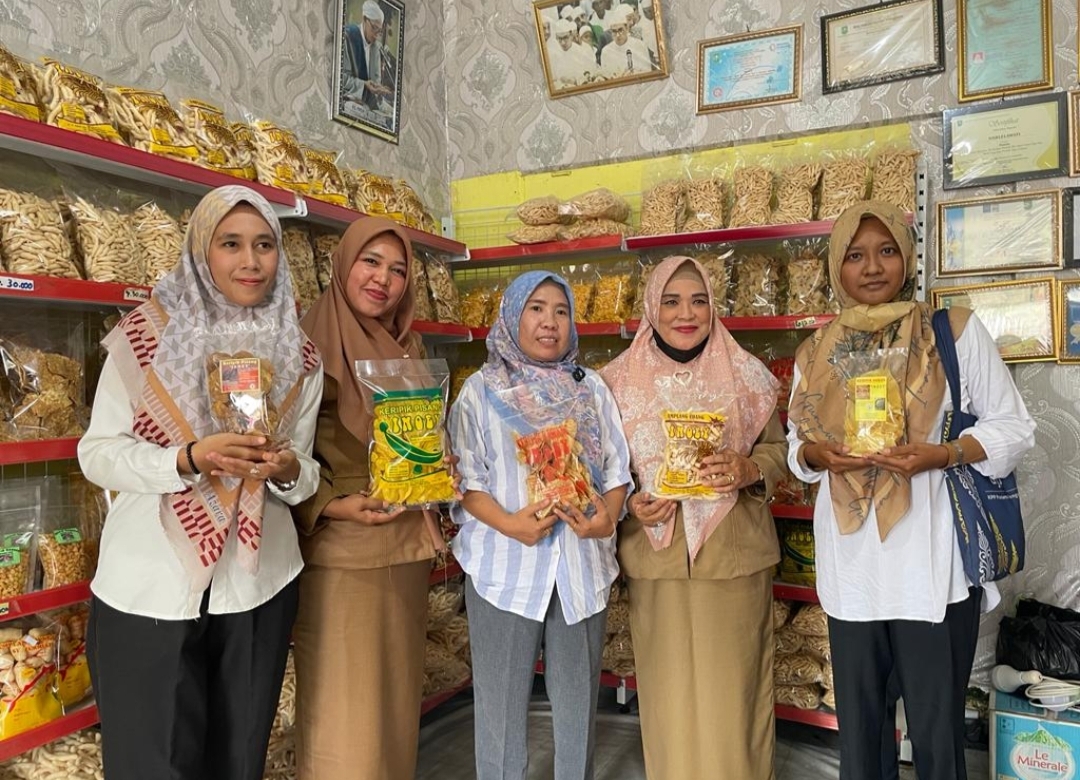 Galeri Kunjungan Kerja Diskopukm Inhil  Ke Pusat Oleh-oleh Khas Inhil Inoey