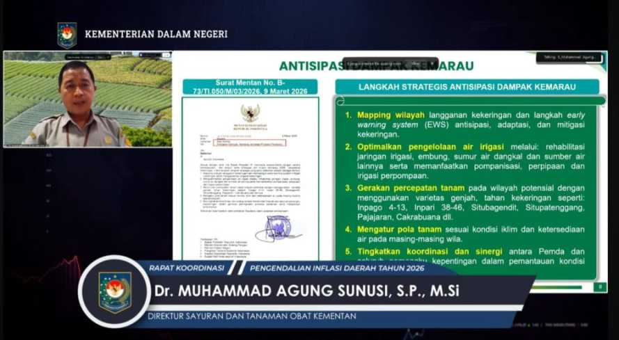 Begini Strategi Kementan Antisipasi Dampak Kemarau