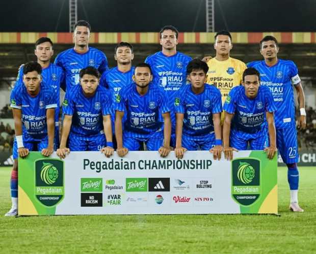 PSPS Pekanbaru Tutup Putaran Kedua di Posisi Kedelapan, Ini Jadwal Putaran Ketiga