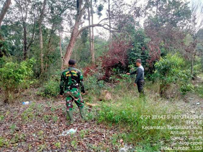 Kopda Nico Lakukan Adaptasi dalam Penanganan Karhutlah Secara Terpadu