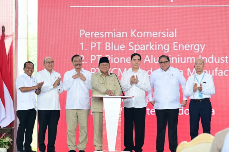 Presiden Prabowo Luncurkan 11 Proyek Hilirisasi dengan Total Investasi Senilai Rp180 Triliun di Maluku Utara