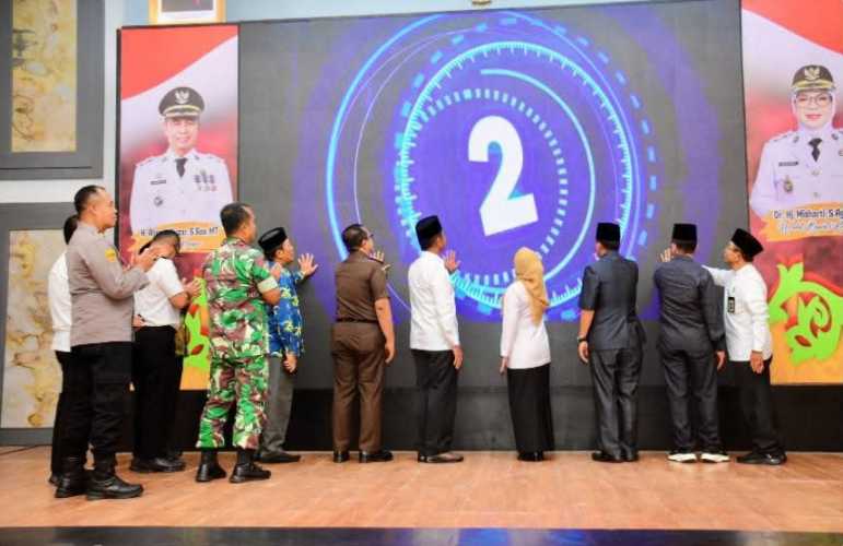 Melalui Baznas, Bupati Kampar Resmi Launching Gerakan Zakat, Infak dan Sedekah