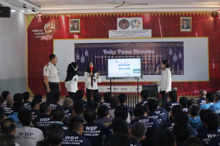 SI PENA LAPASTE Diluncurkan, Lapas Tembilahan Perkuat Transparansi Layanan Integrasi