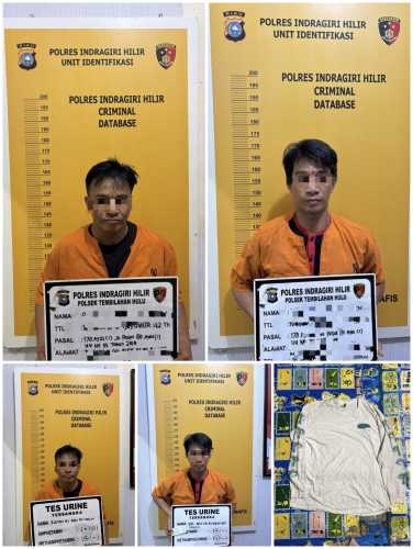 Polsek Tembilahan Hulu Berhasil Ungkap Kasus Pengeroyokan Terhadap Anak, Dua Pelaku di Tangkap