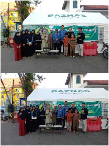 RTQ Al-Fikri Salurkan Bantuan Untuk Anak Anak Palestina