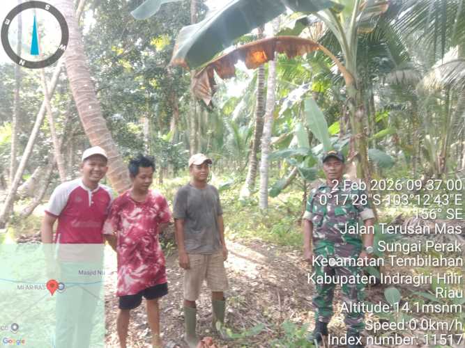 Peltu Jaharzam Perkuat Patroli Tapal Batas Wilayah Sungai Perak