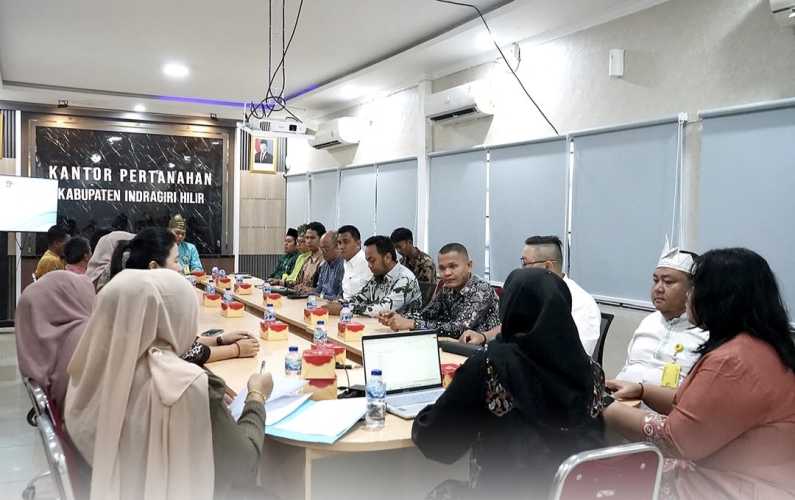 Kantah Indragiri Hilir Gelar Sosialisasi dan Silaturahmi dengan PPAT