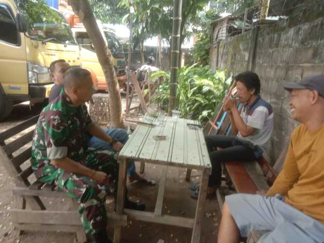 Babinsa menjalankan konsep Pembinaan Teritorial Terpadu