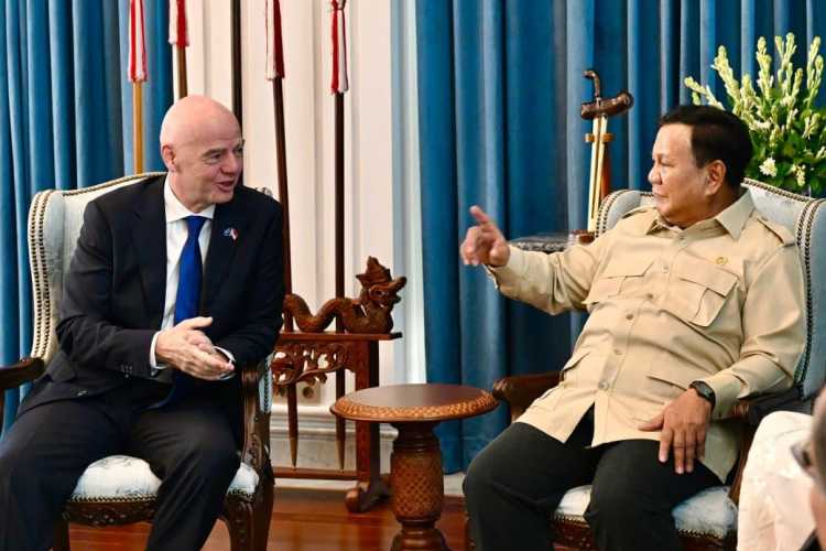 Terima Presiden FIFA, Presiden Prabowo: Sepak Bola Bangun Prestasi dan Karakter Bangsa