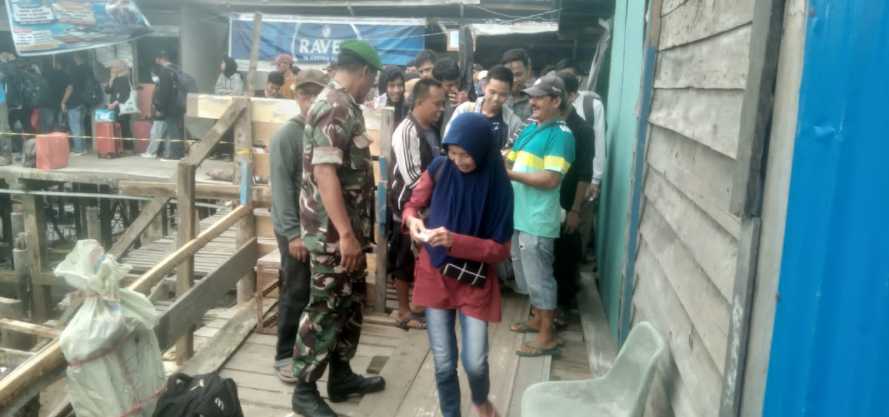 Pelda Rafli Memantau Gejolak Penumpang Mudik Lebaran di Tiap Pelabuhan