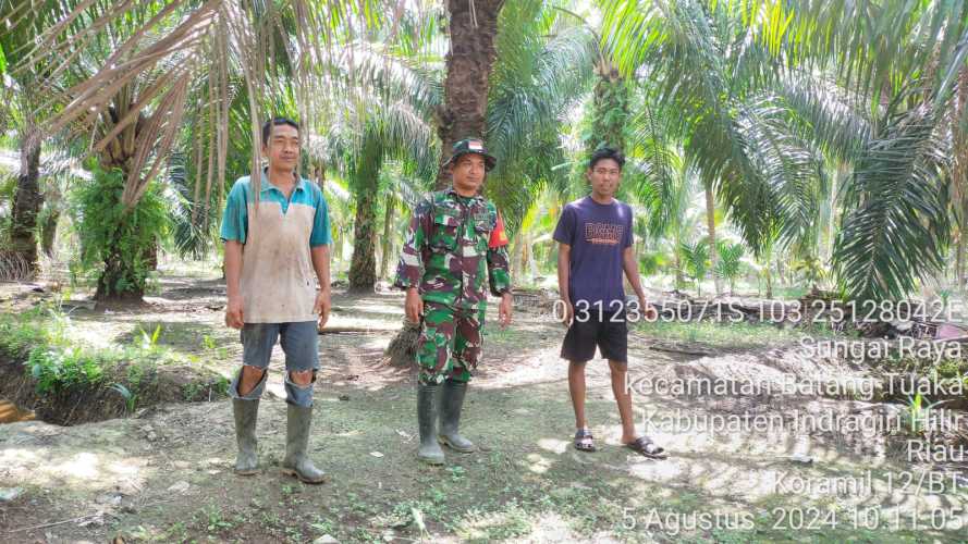 Serka Hepi Martison Peduli Karhutlah dengan Penyuluhan Terpadu