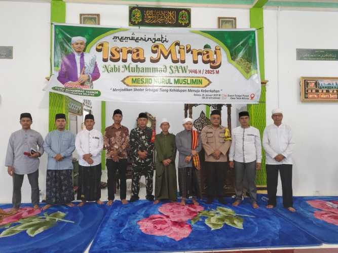 Babinsa Teluk Nibung Aktifkan Peran Serta Binter dengan Mengikuti Kegiatan Kemasyarakatan