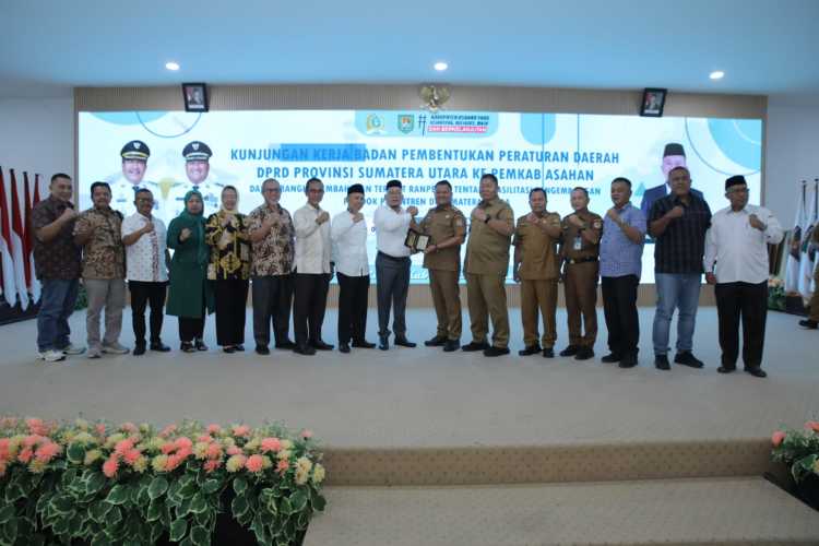 Pemkab Asahan Terima Kunjungan Kerja DPRD Provinsi Sumatera Utara Bahas Ranperda Pesantren