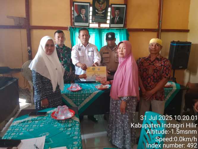 Pembagian BLT Desa Tanjung Siantar Berjalan Lancar dan Kondusif