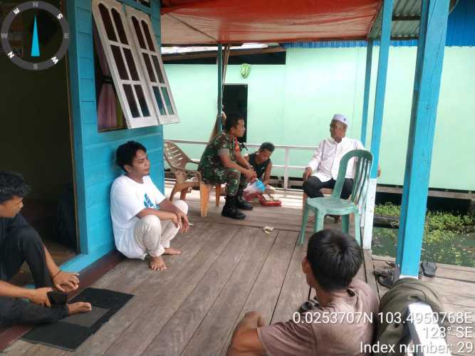 Serda Pranata Simamora Jaga Kerawanan Lingkungan Masyarakat