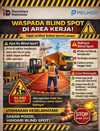Hindari Blind Spot, Pelindo Regional 1 Tembilahan Perkuat Budaya Safety di Area Operasional