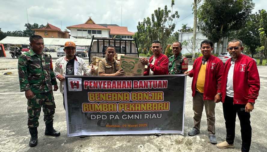 DPD PA GMNI Riau Membantu Korban Banjir dengan Tindakan Nyata