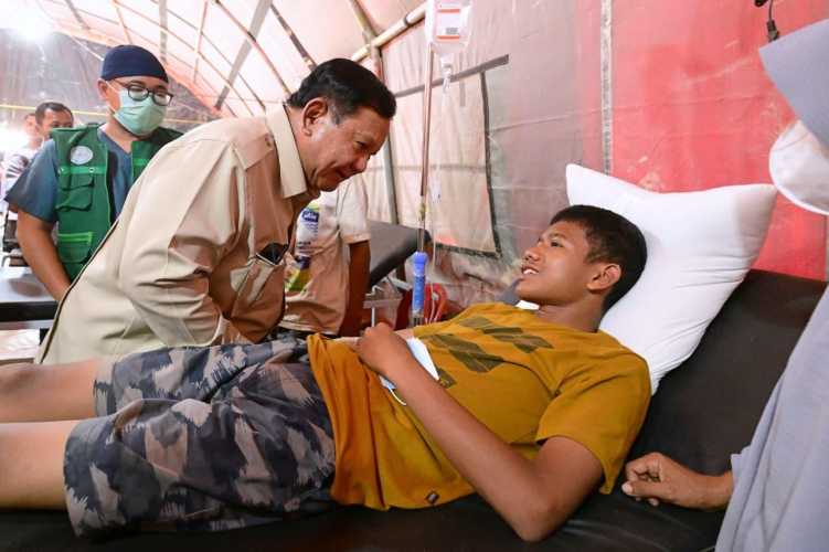 Tinjau Dampak Banjir, Presiden Prabowo Kunjungi Warga Terdampak di Aceh Tamiang