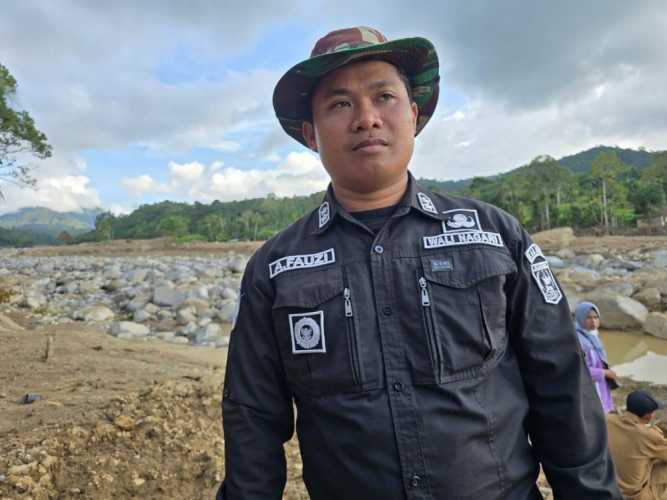 Fathan, Bayi Tiga Bulan Selamat Tersangkut di Pohon Saat Banjir Bandang Agam