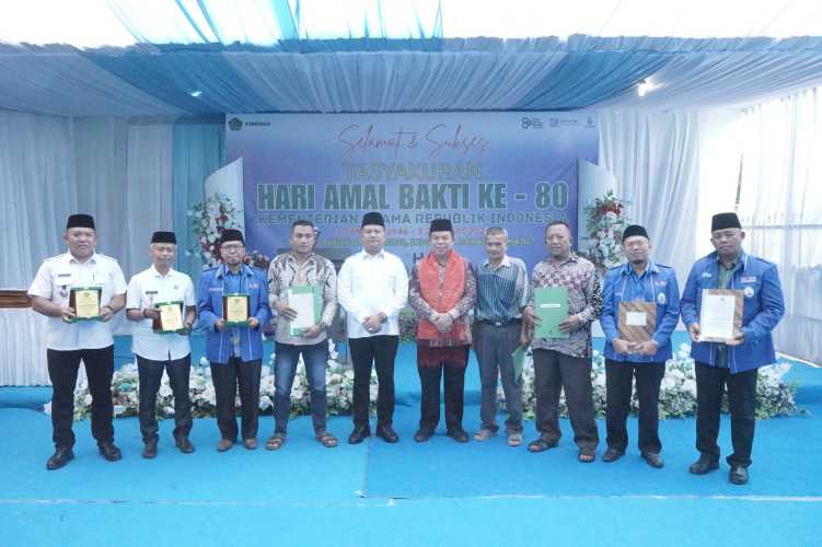 Wakil Bupati Asahan Hadiri Tasyakuran HAB ke-80 Kementerian Agama RI