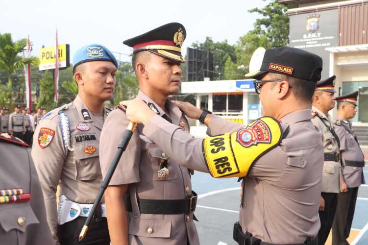 Kompol Rizki Hidayat Resmi Menjabat Wakapolres Inhil