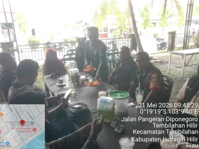 Antisipasi Lonjakan Harga Menjelang Idul Adha 1447 H, Babinsa Serma Nuryadi Turun Tangan Cek Pasar Tembilahan