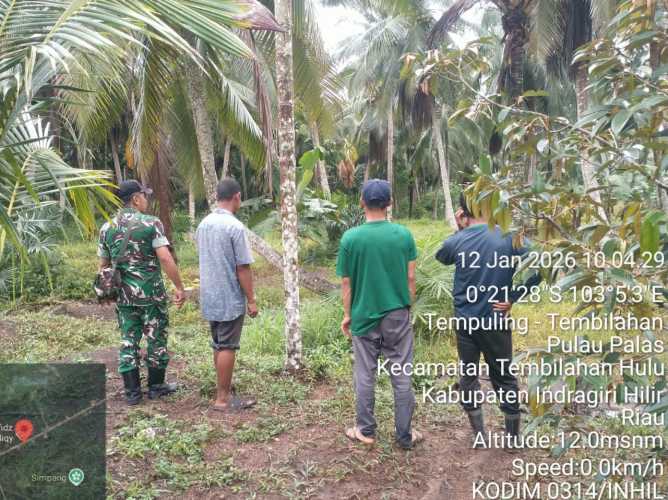 Dengan Patroli Lintas Batas, Serka Masri Jaga Ketertiban Wilayah Binaan