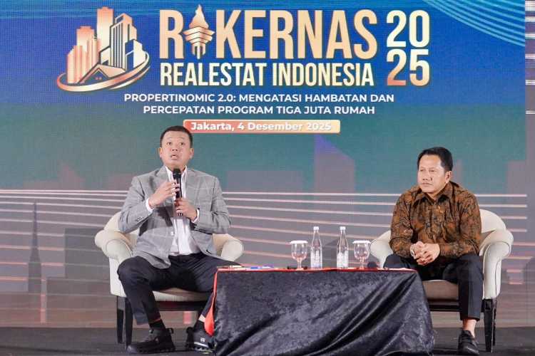 Rakernas REI 2025, Menteri Nusron Ajak Pelaku Industri Perumahan Tidak Lagi Manfaatkan Lahan LP2B