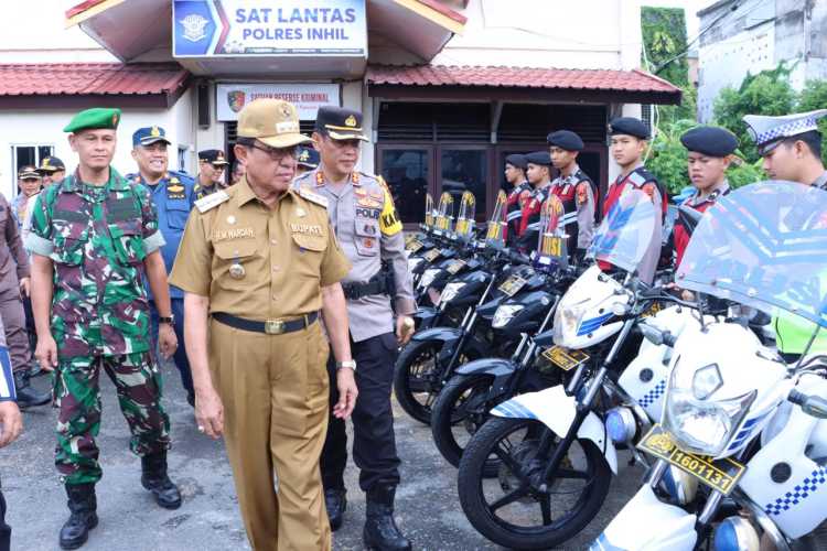 Bupati Inhil HM.Wardan Cek Kesiapan Pendukung Operasi Ketupat Lancang Kuning 2023