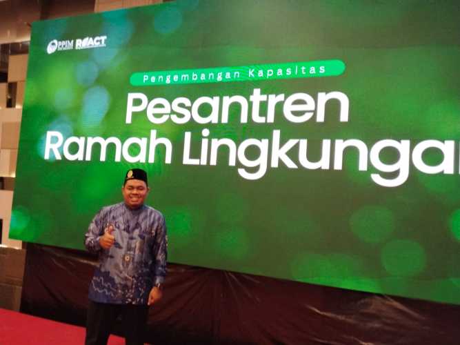 Pimpinan Pondok Pesantren Daarul Muttaqien Ikuti Kegiatan Pengembangan Kapasitas Pesantren Ramah Lingkungan
