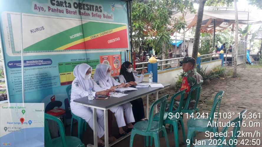 Babinsa Lakukan Dialog Sehat