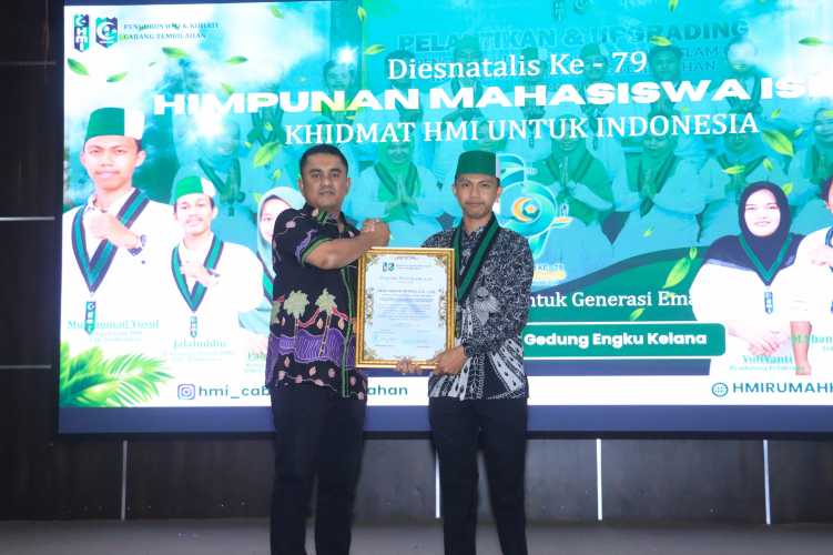 HMI Inhil Peringati Milad ke-79, Kapolres Inhil AKBP Farouk Oktora,S.H,S.I.K Gaungkan Konsep Green Policing