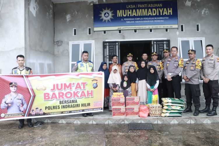 Polres Inhil Minta Doa Anak Panti Asuhan agar Kamtibmas Inhil Terjaga