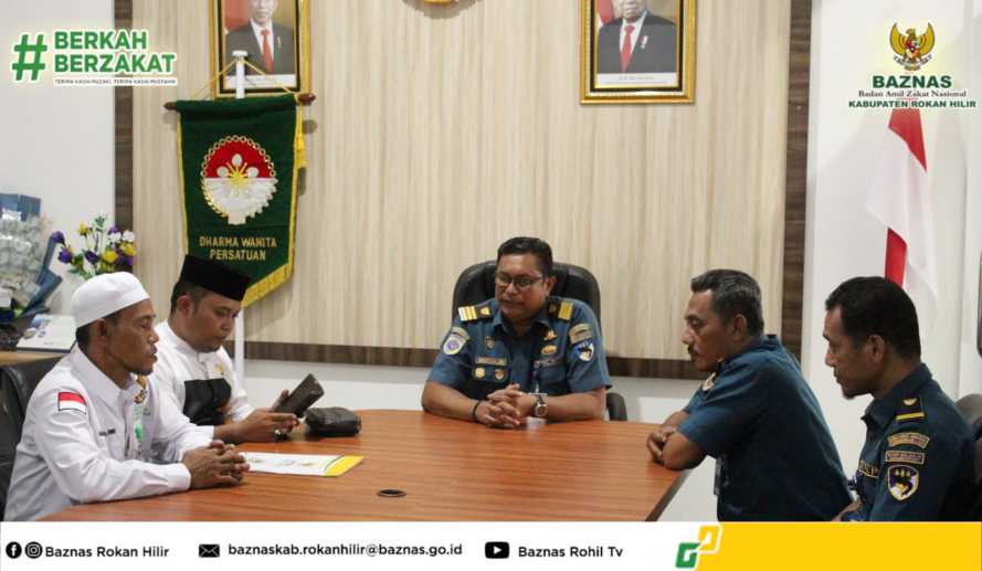 SK UPZ Kesyahbandaran Dan Otoritas Pelabuhan Kelas IV Bagansiapiapi Terbit,Ini Harapan Baznas Rohil