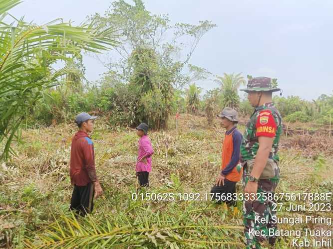 Koptu Sihabuddin Lebih Mengedepankan Persuasif dalam sosialisasi Karhutlah